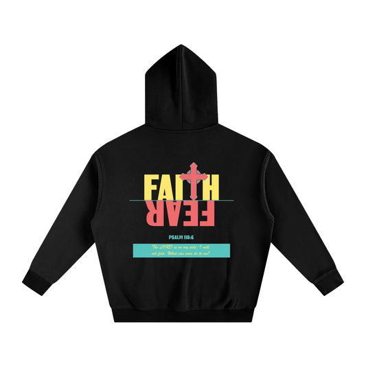 FaithOvrFear S9 Oversize Fleeced Hoodie