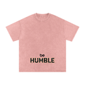 Be Humble S1 Snow Washed Oversized Cotton T-Shirt