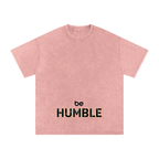 Be Humble S1 Snow Washed Oversized Cotton T-Shirt