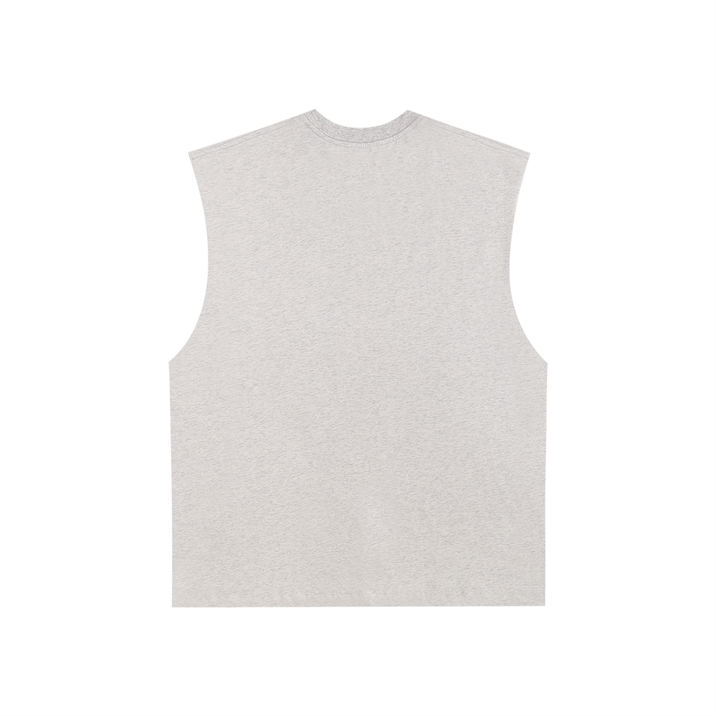 Be Humble S1 Raw Edge Cotton Tank Top