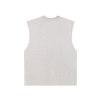 Be Humble S1 Raw Edge Cotton Tank Top