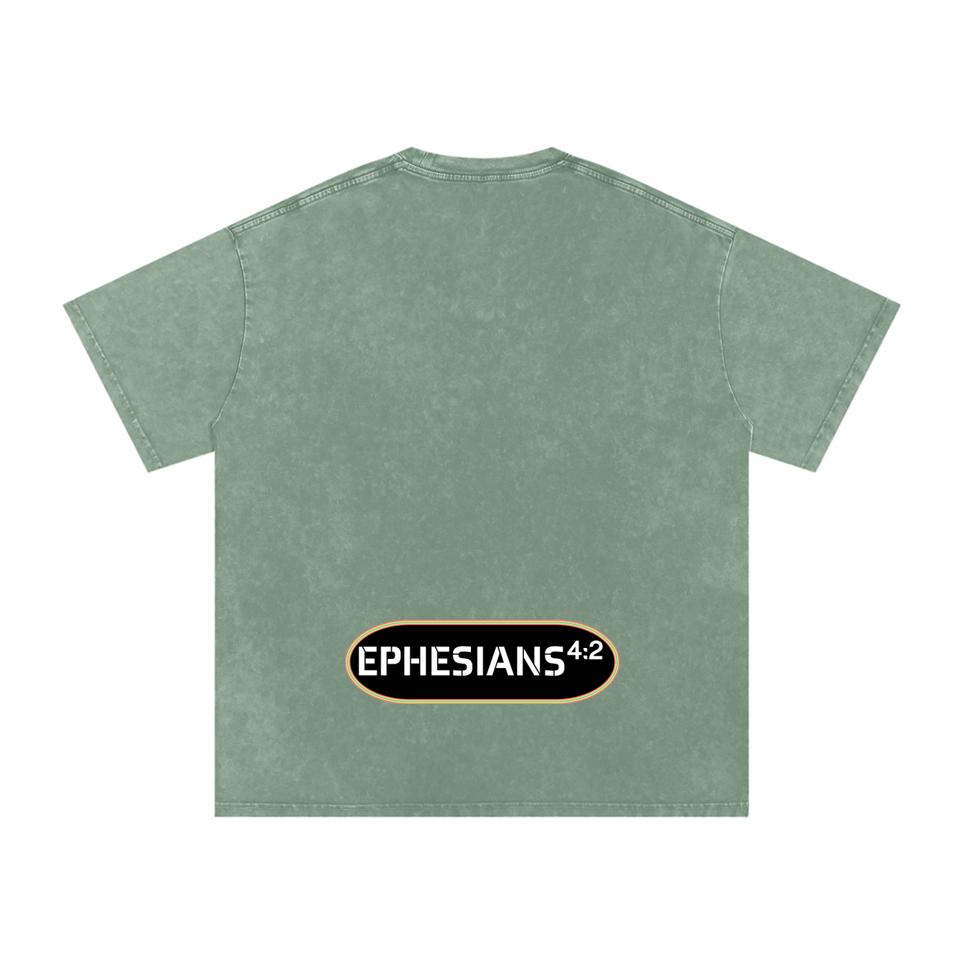 Be Humble S1 Snow Washed Oversized Cotton T-Shirt