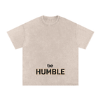 Be Humble S1 Snow Washed Oversized Cotton T-Shirt