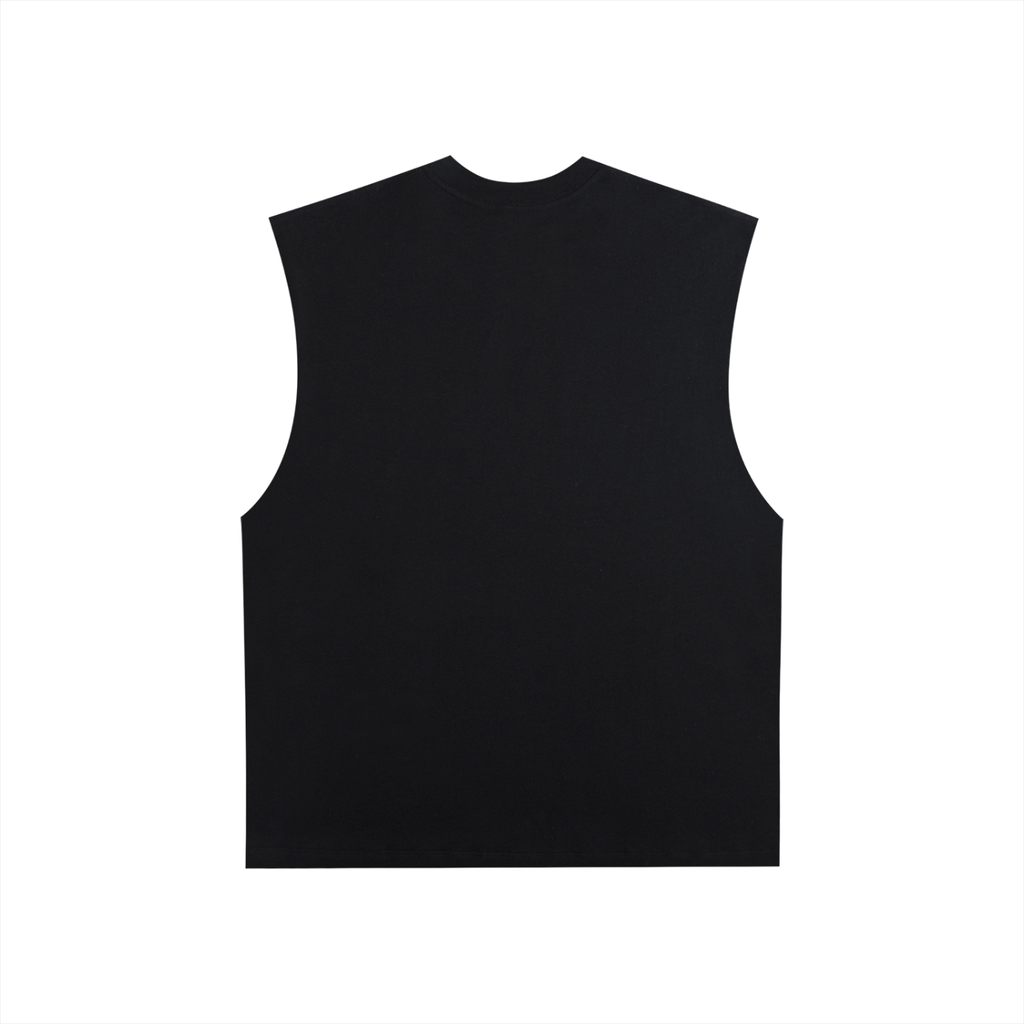 Pray S7 Raw Edge Cotton Tank Top