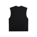 Pray S7 Raw Edge Cotton Tank Top