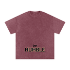 Be Humble S1 Snow Washed Oversized Cotton T-Shirt