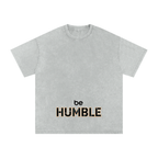 Be Humble S1 Snow Washed Oversized Cotton T-Shirt