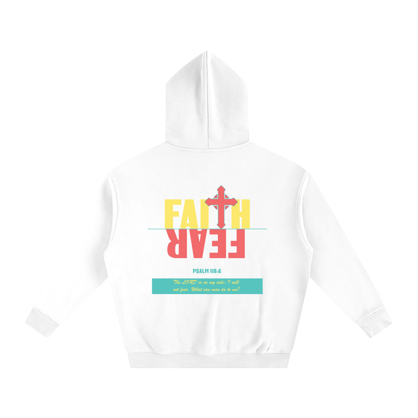 FaithOvrFear S9 Oversize Fleeced Hoodie