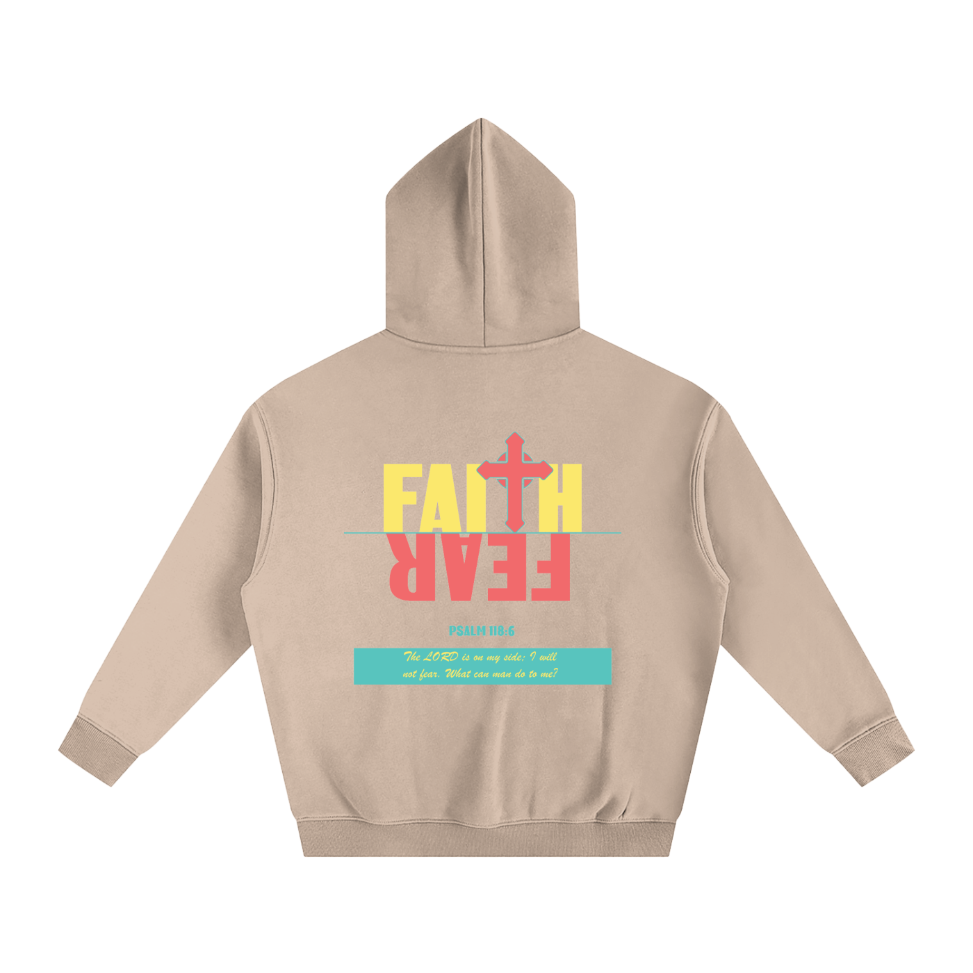 FaithOvrFear S9 Oversize Fleeced Hoodie