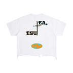 Team Jesus S1 Boxy Distressed Hem T-Shirt