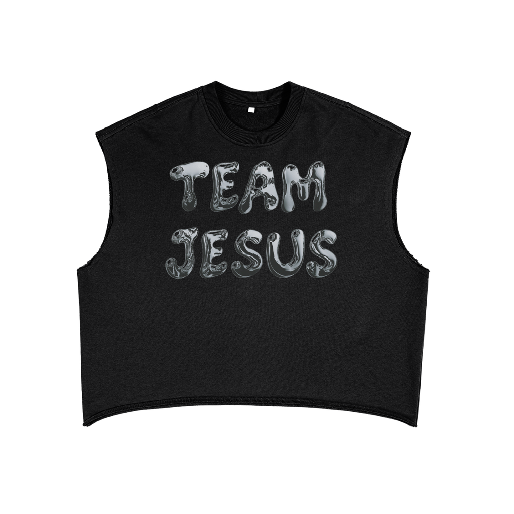 Team Jesus Boxy Tank Top