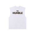 Be Humble S1 Raw Edge Cotton Tank Top