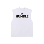 Be Humble S1 Raw Edge Cotton Tank Top