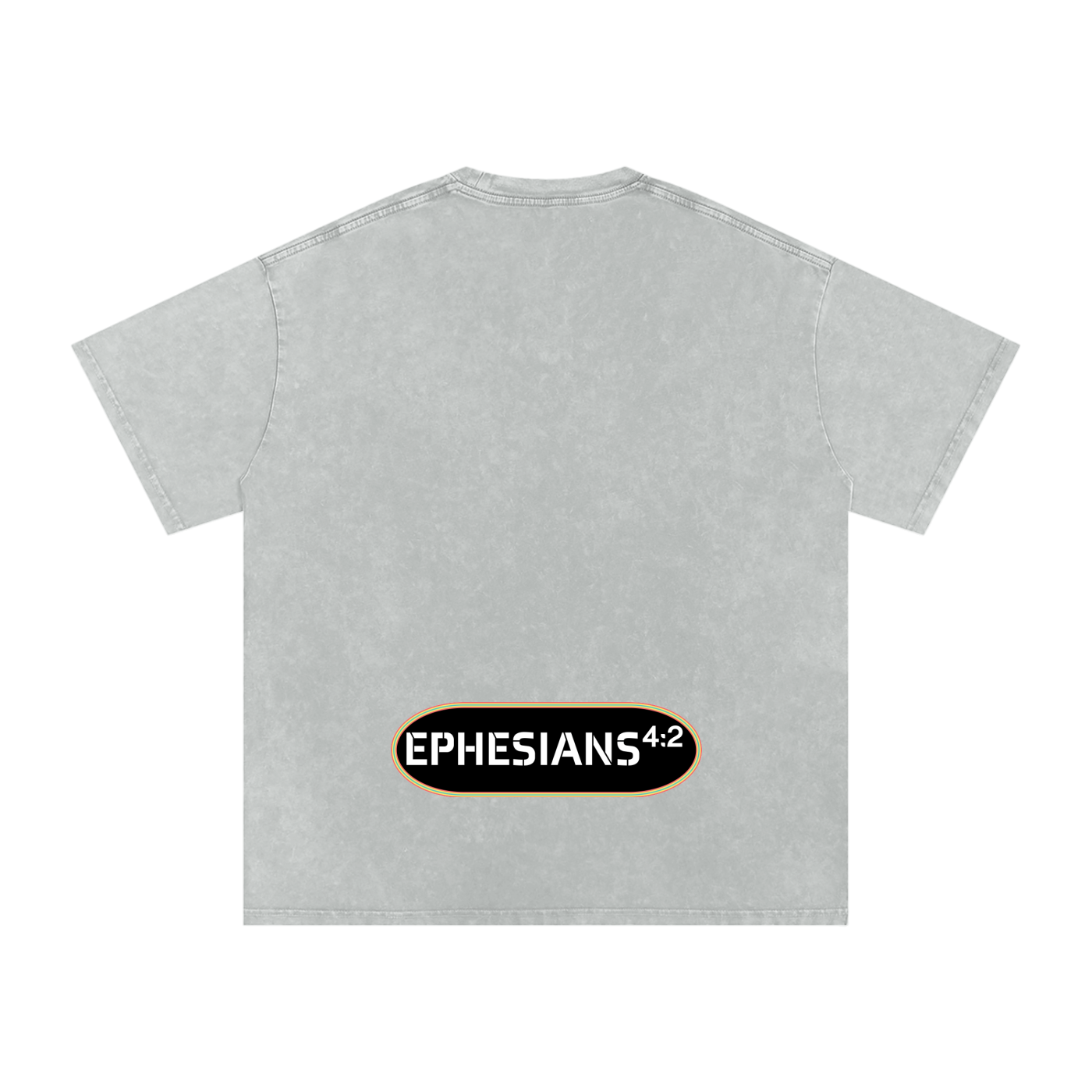 Be Humble S1 Snow Washed Oversized Cotton T-Shirt