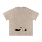 Be Humble S1 Snow Washed Oversized Cotton T-Shirt