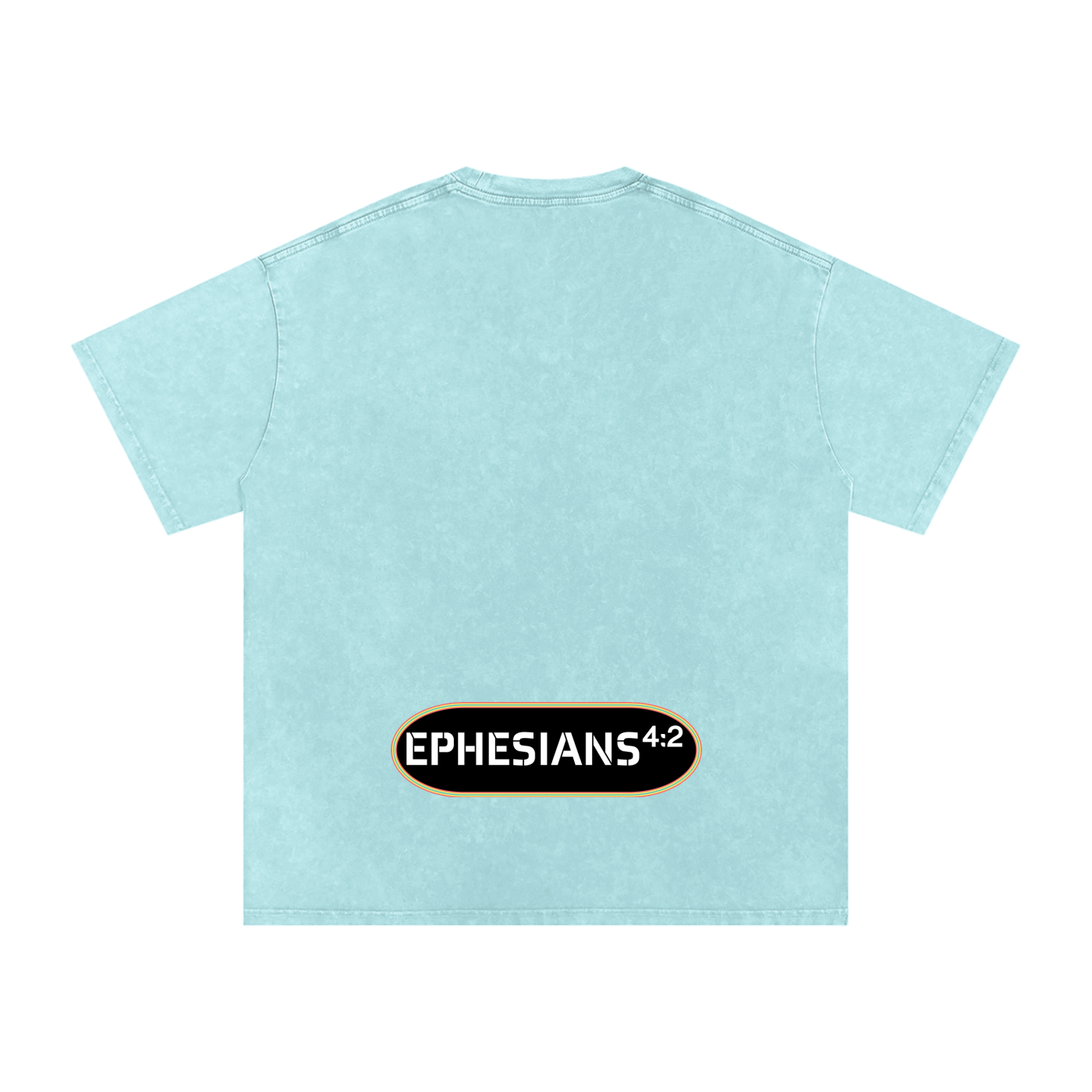 Be Humble S1 Snow Washed Oversized Cotton T-Shirt