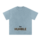 Be Humble S1 Snow Washed Oversized Cotton T-Shirt