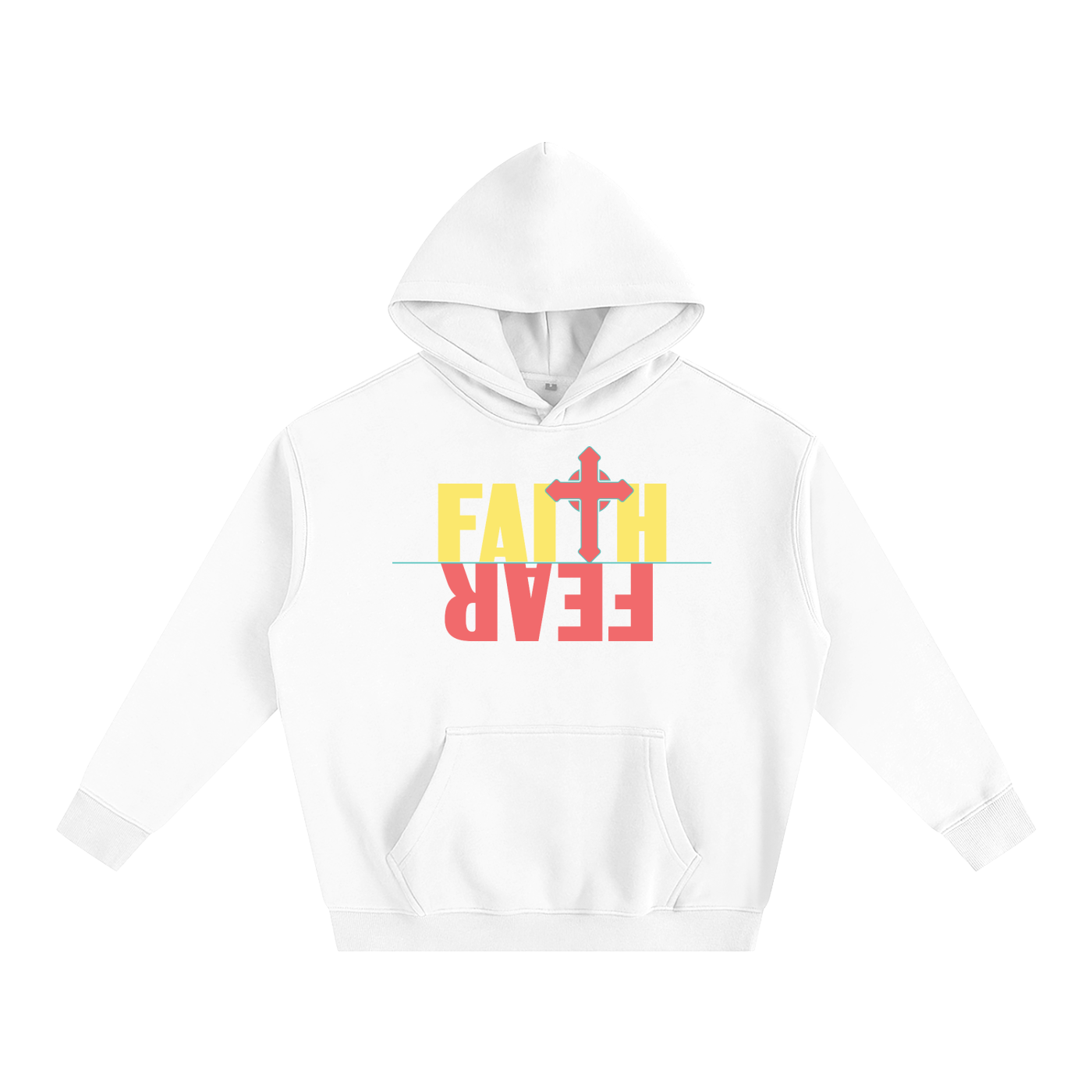 FaithOvrFear S9 Oversize Fleeced Hoodie