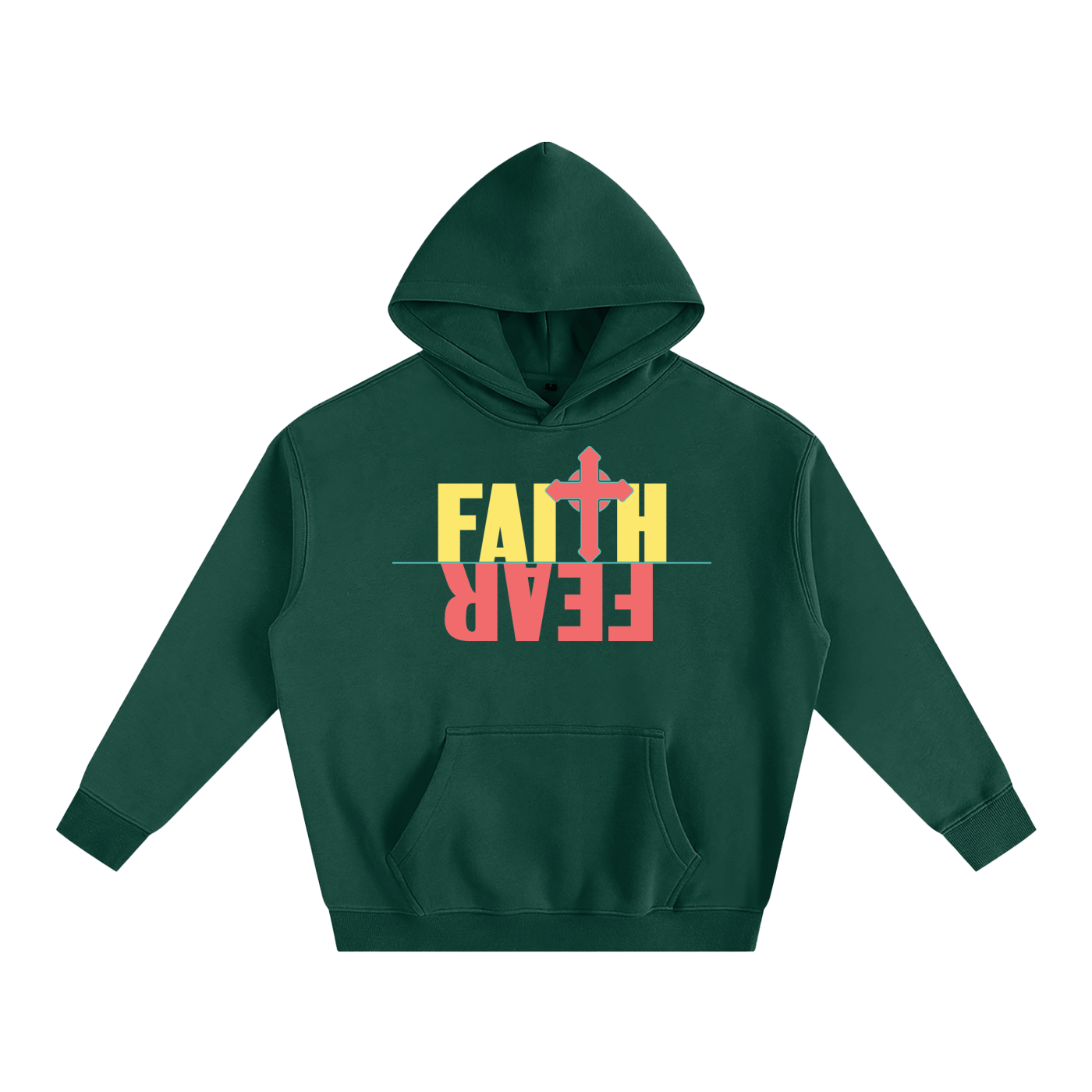 FaithOvrFear S9 Oversize Fleeced Hoodie