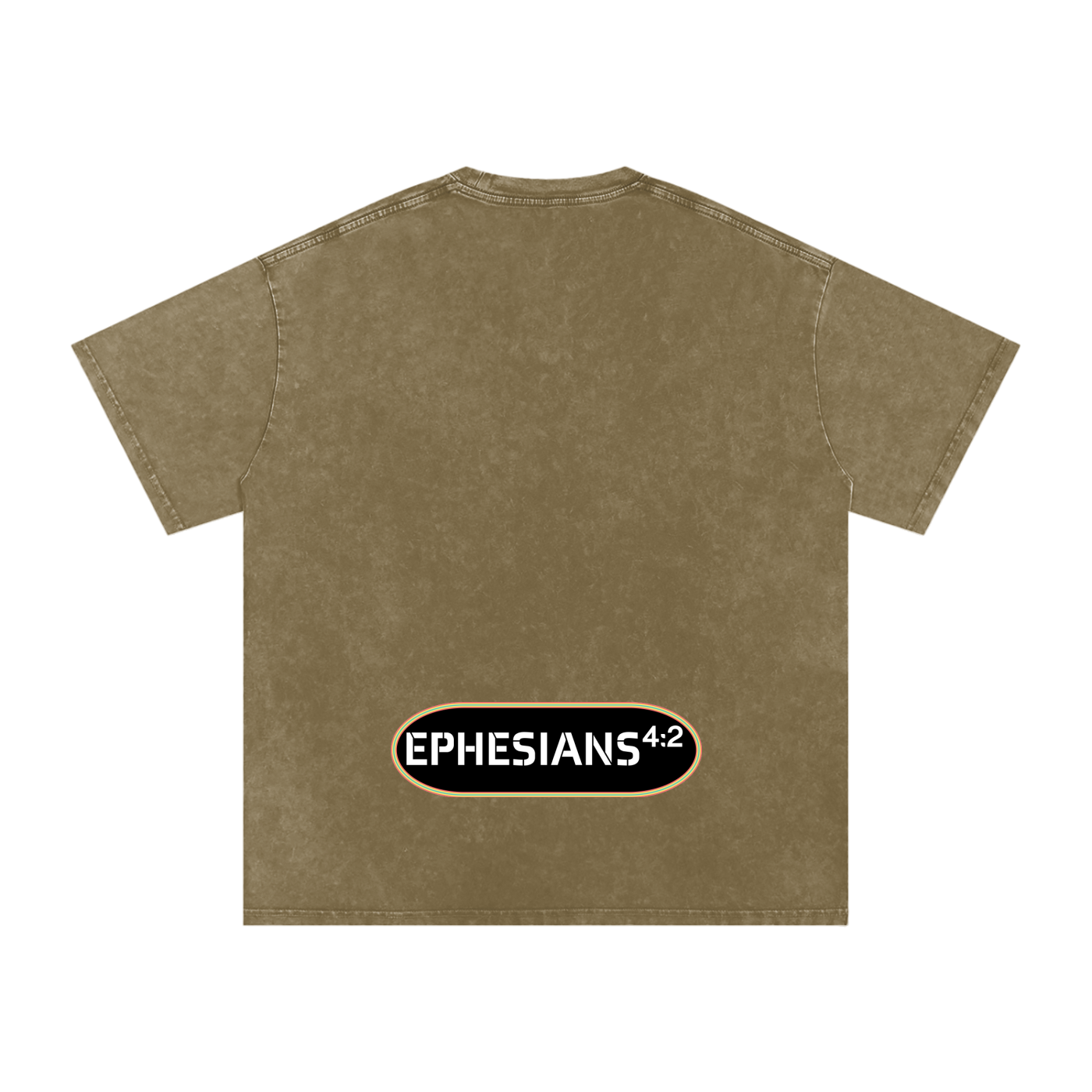 Be Humble S1 Snow Washed Oversized Cotton T-Shirt